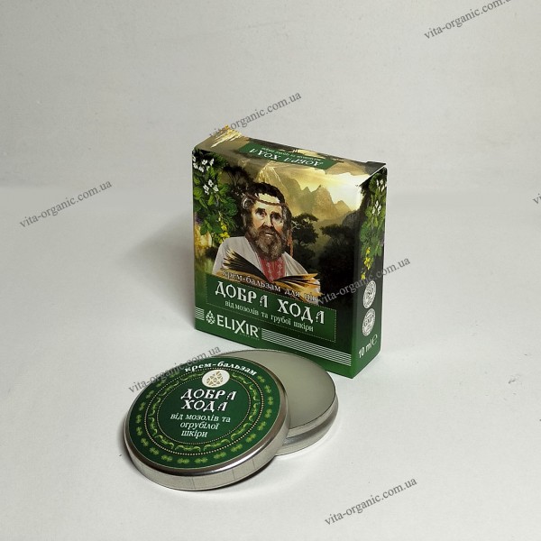 Крем-бальзам "Добра хода" от мозолей, огрубелостей